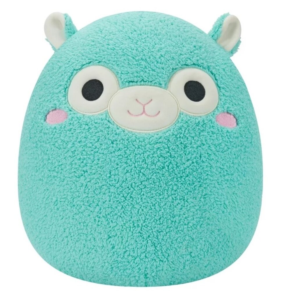 Squishmallow NWT Large Tim the Teal Llama 14 Inch - FuzzaMallows